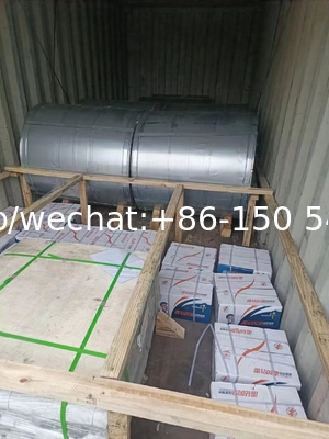 cualquier color ppgi/PPGL/GI/plata de zinc/GL/tejas de techo recubiertas de color para la exportación (verde,rojo,azul) para puertas de persianas
