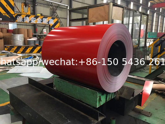 RAL Color de acero galvanizado personalizado bobina - 11-30um lado superior