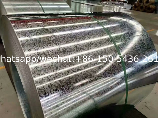 Ciclo personalizado de 7-15 días de bobina de acero revestido galvanizado para el grado de acero DX51D y amplia aplicación