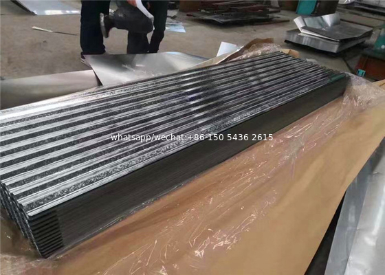 Z30-Z275 Hoja de hierro recubierta de zinc de techo de acero galvanizado sumergido en caliente Hoja de techo de acero galvanizado con o sin spangle, shinny