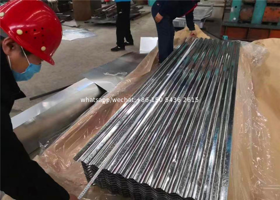 Z30-Z275 Hoja de hierro recubierta de zinc de techo de acero galvanizado sumergido en caliente Hoja de techo de acero galvanizado con o sin spangle, shinny