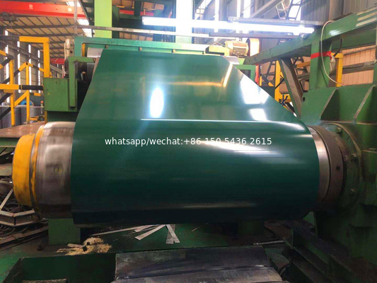 Envase de acero galvanizado prepintado para exportación a Filipinas 0,48*1200 mm