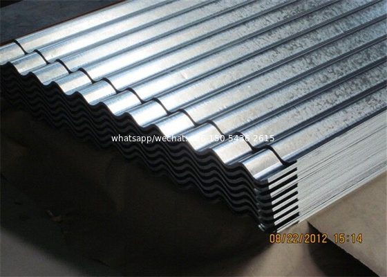 Techo de acero corrugado de alta calidad con cubierta de zinc galvanizado