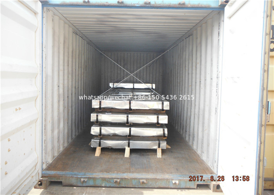 Techo de acero corrugado de alta calidad con cubierta de zinc galvanizado