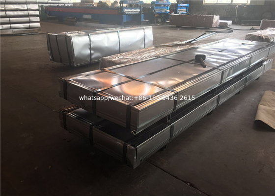 Techo de acero corrugado de alta calidad con cubierta de zinc galvanizado