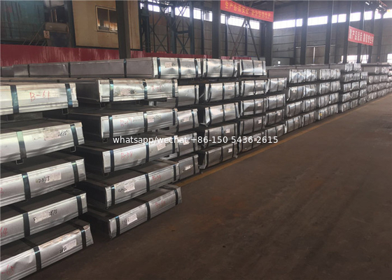 Techo de acero corrugado de alta calidad con cubierta de zinc galvanizado