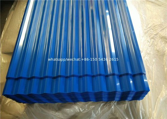 Techo de acero ondulado con cubierta de zinc galvanizado de alta calidad