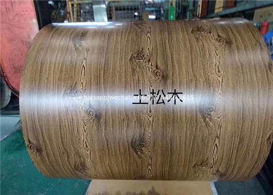 Diseño de flores recubierto de color PPGI bobina de acero galvanizado prepintada