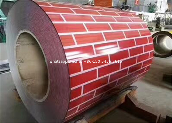 Diseño de flores recubierto de color PPGI bobina de acero galvanizado prepintada