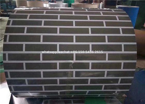 Diseño de flores recubierto de color PPGI bobina de acero galvanizado prepintada