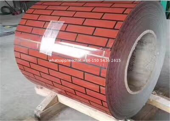 Diseño de flores recubierto de color PPGI bobina de acero galvanizado prepintada