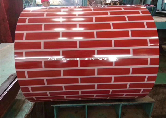 Diseño de flores recubierto de color PPGI bobina de acero galvanizado prepintada