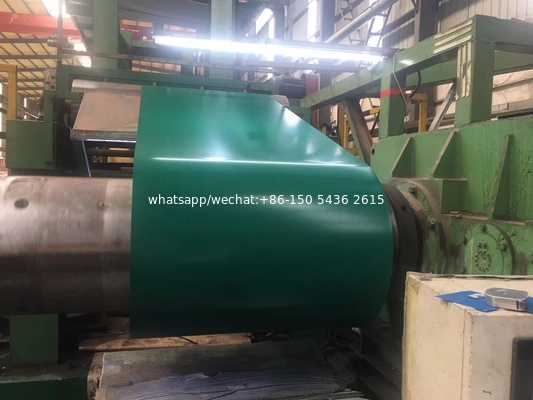 RAL6016 CGCC Color recubrido PPGI Prepintado galvanizado de acero bobina en venta caliente fabricantes de chapa de acero de color