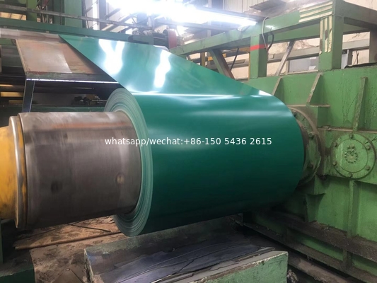 RAL6016 CGCC Color recubrido PPGI Prepintado galvanizado de acero bobina en venta caliente fabricantes de chapa de acero de color