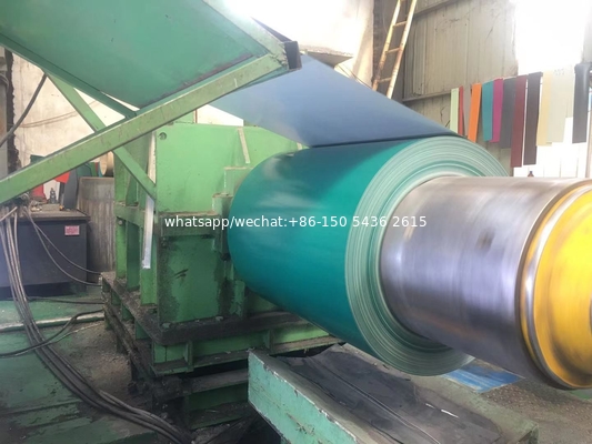RAL6016 CGCC Color recubrido PPGI Prepintado galvanizado de acero bobina en venta caliente fabricantes de chapa de acero de color