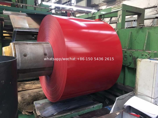 bobina de acero galvanizado prepintado 0,11-1,2 mm bobinas ppgi de color recubierto de acero en rodillo frío bobina de acero techado acero