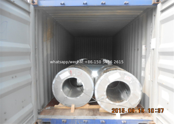 Cubierta de acero galvanizado prepintada /PPGI STEEL COIL /PPGI/PPGL DX51D con película